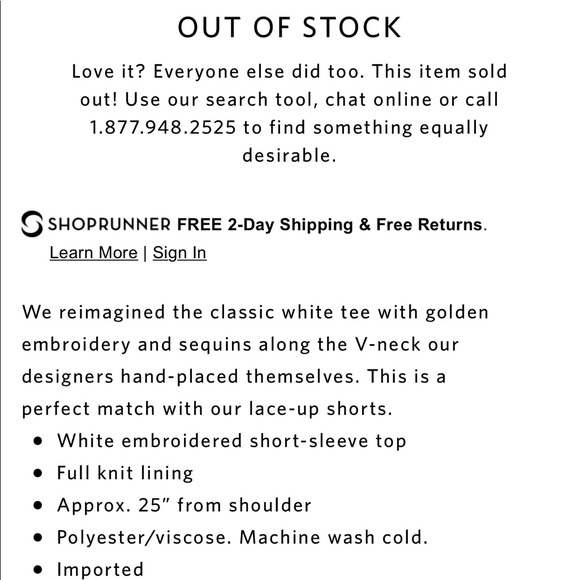 Embroidered Tee - Picture 4 of 4